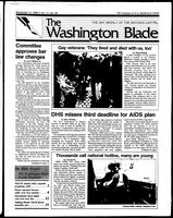The Washington Blade, November 14, 1986