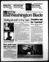 The Washington Blade, May 14, 1999