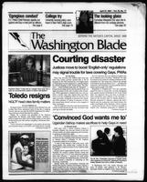 The Washington Blade, April 27, 2001