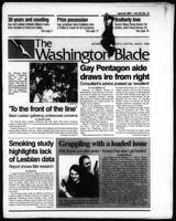 The Washington Blade, April 20, 2001
