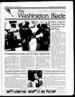 The Washington Blade, October 18, 1991