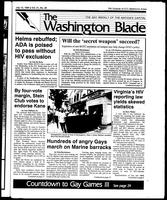 The Washington Blade, July 13, 1990
